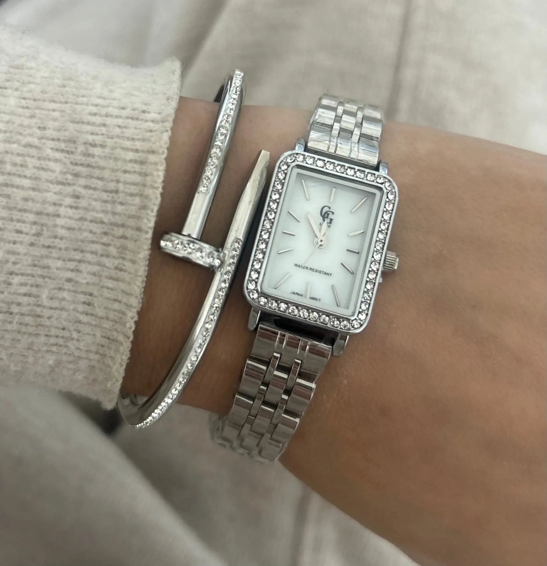 Montre argenté - Mabrine Jewelry