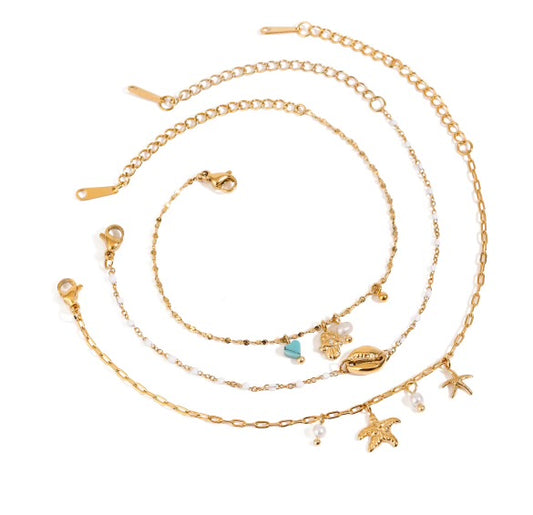 Ensemble bracelet Dina