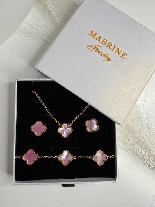 Ensemble rosé - Mabrine Jewelry